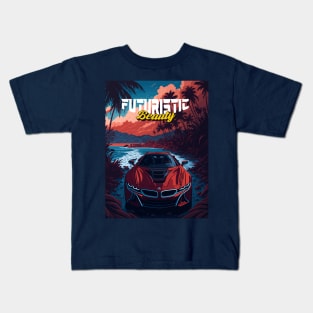 Futuristic Beauty Kids T-Shirt